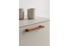 Greep LUV WOOD BA160 L183 hout walnoot
